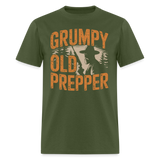 Grumpy Old Prepper - Tshirt - military green