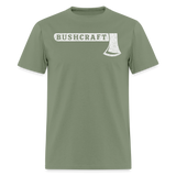 Bushcraft Axe - Tshirt - military green