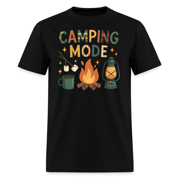 Camping Mode - Tshirt - black