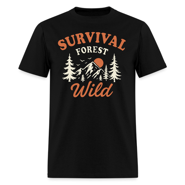 Survival Forest Wild - Tshirt - black