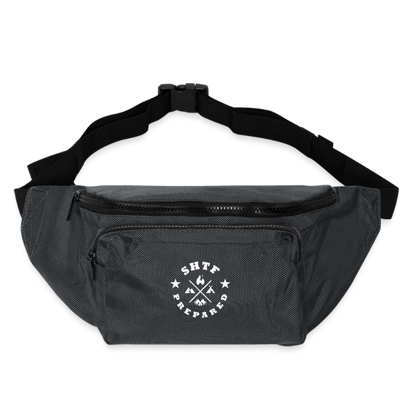 SHTF Prepared -  Hip Bag - charcoal gray
