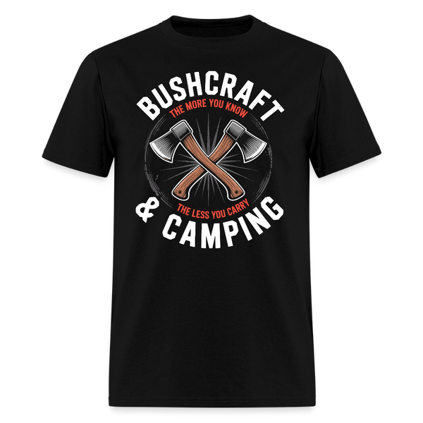 Bushcraft And Camping - Tshirt - black