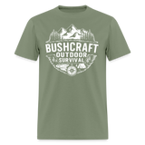 Bushcraft Outdoor Survival - Tshirt - military green
