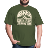 Campfire Drinking Team - Tshirt - military green