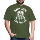 Keep Calm And Prep On - Tshirt - military green