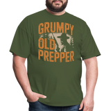 Grumpy Old Prepper - Tshirt - military green