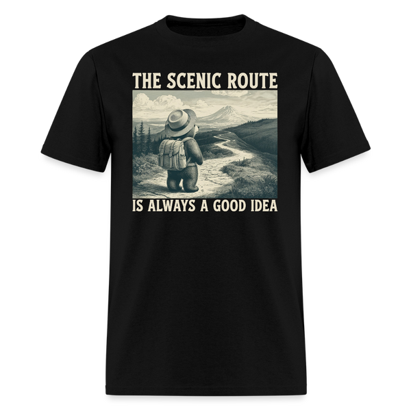 The Scenic Route - Tshirt - black