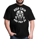 Keep Calm And Prep On - Tshirt - black
