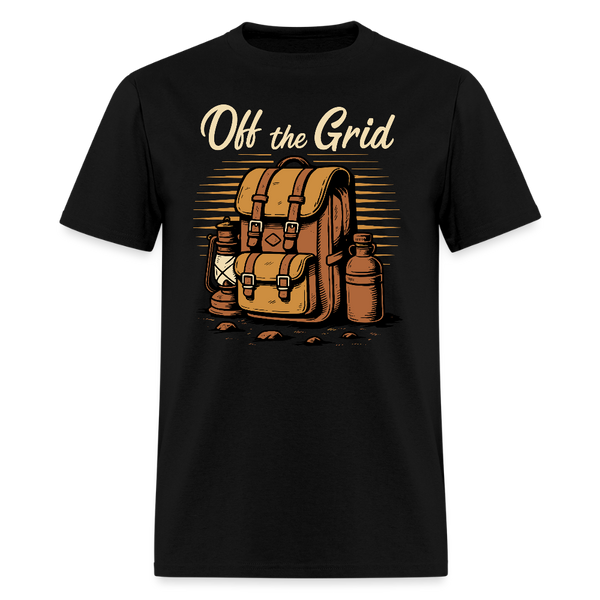 Off The Grid - Tshirt - black