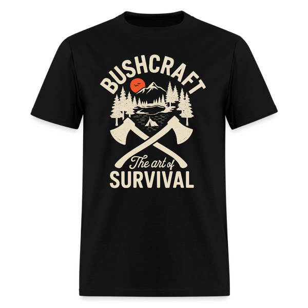 Bushcraft The Art Of Survival - Tshirt - black