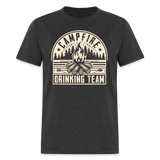 Campfire Drinking Team - Tshirt - heather black