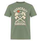Bushcraft The Art Of Survival - Tshirt - military green