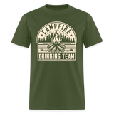 Campfire Drinking Team - Tshirt - military green