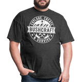 Bushcraft Survival Explore Create Survive - Tshirt - heather black