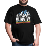 Survive - Tshirt - black