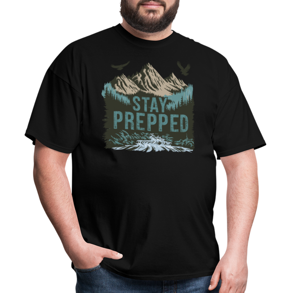 Stay Prepped - Tshirt - black