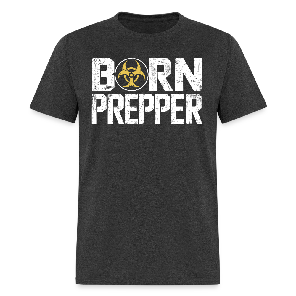 Born Prepper - Tshirt - heather black
