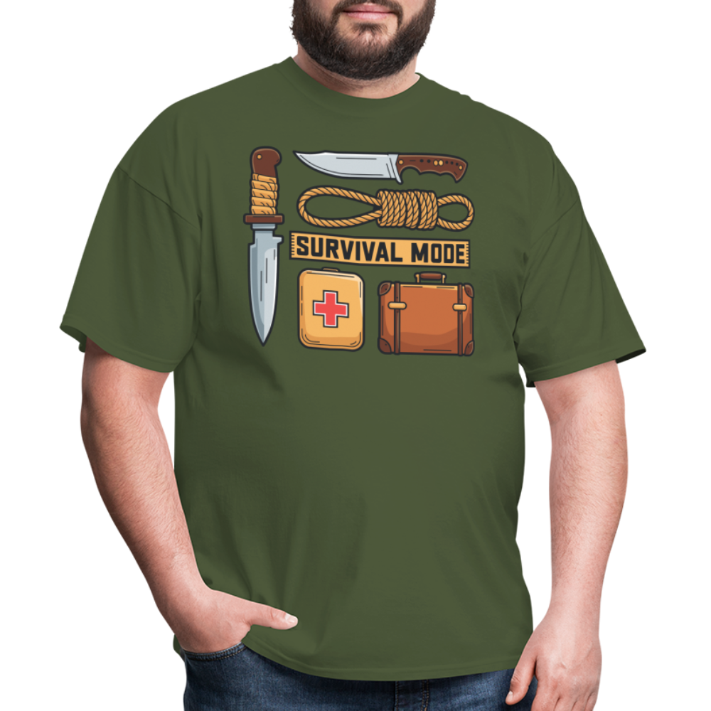 Survival Mode - Tshirt - military green