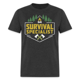 Survival Specialist - Tshirt - heather black