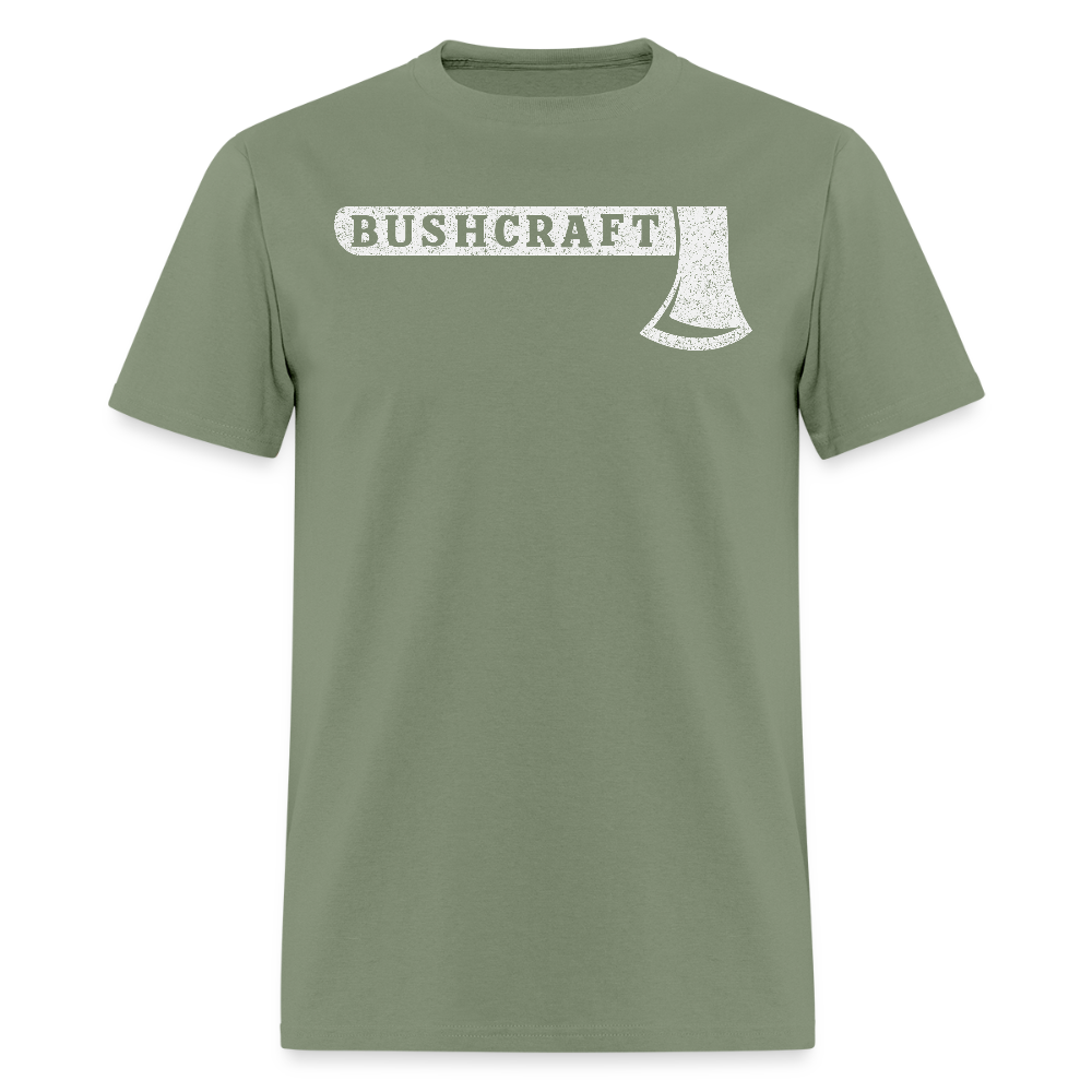 Bushcraft Axe - Tshirt - military green