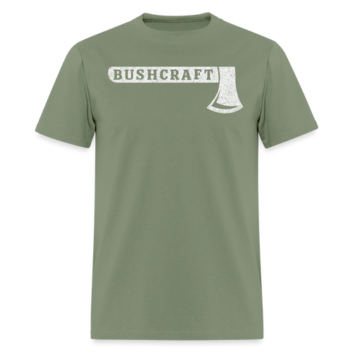 Bushcraft Axe - Tshirt - military green