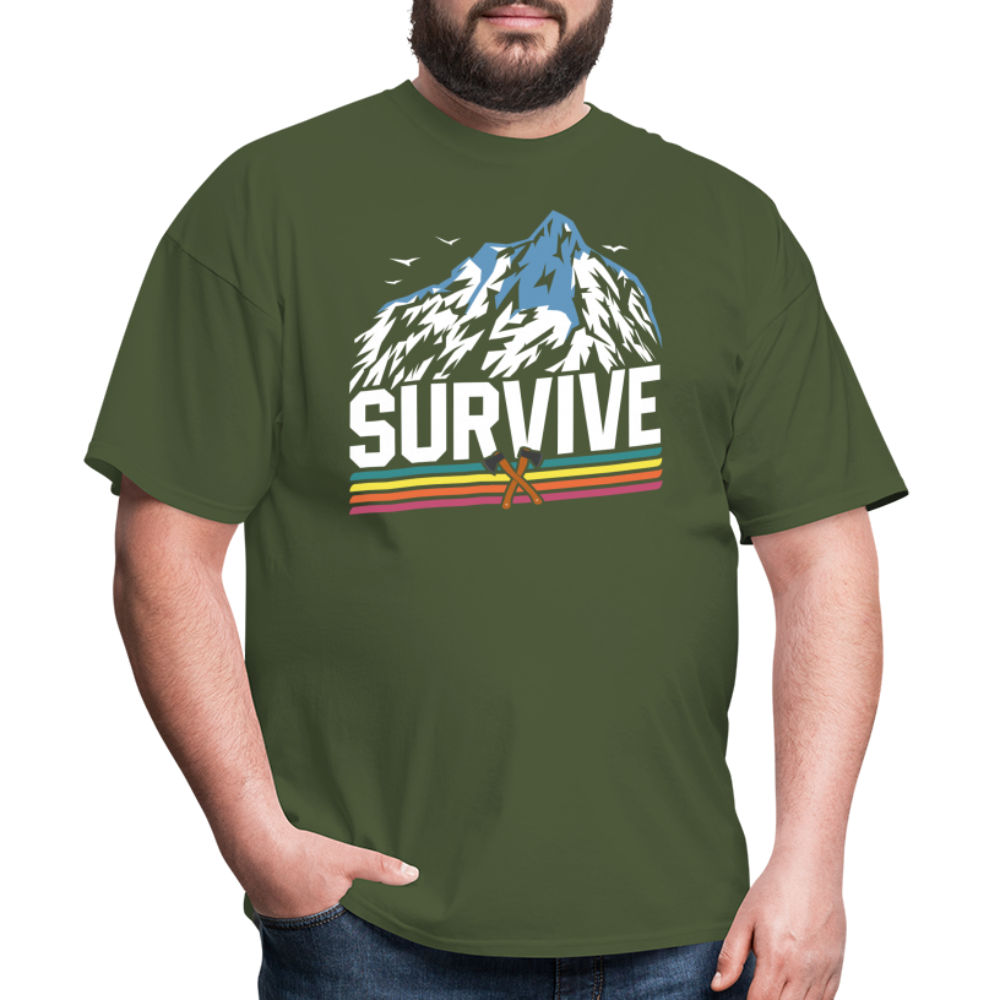 Survive - Tshirt - military green