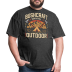 Bushcraft Survival Outdoor - Tshirt - heather black