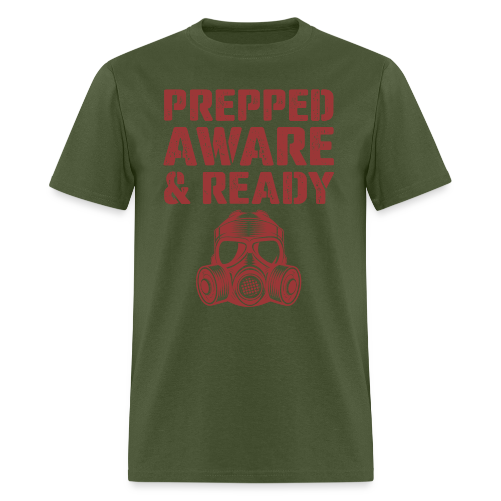 Prepped Aware & Ready - Tshirt - military green