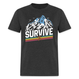 Survive - Tshirt - heather black