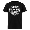 Bushcraft Outdoor Survival - Tshirt - black