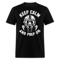 Keep Calm And Prep On - Tshirt - black