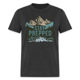 Stay Prepped - Tshirt - heather black