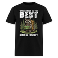 Wilderness Is The Best Kind Of Therapy - Tshirt - black