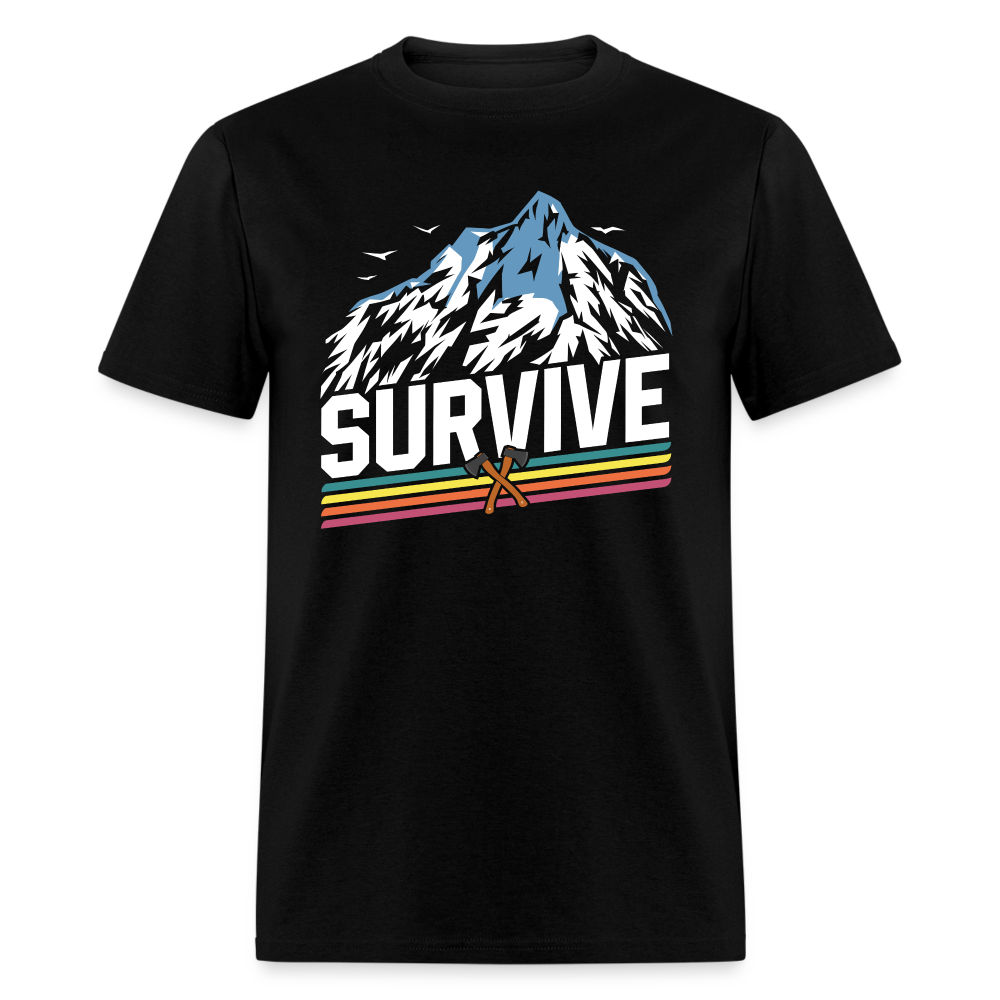 Survive - Tshirt - black