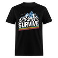Survive - Tshirt - black