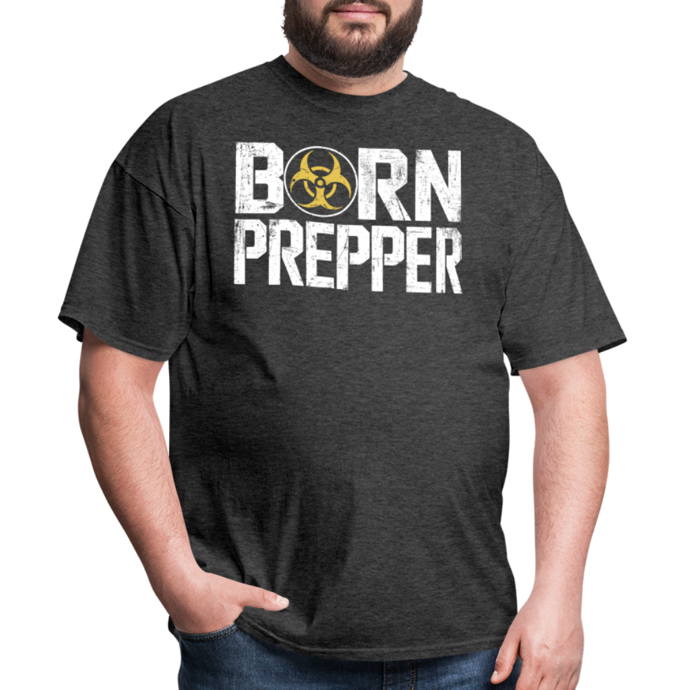 Born Prepper - Tshirt - heather black