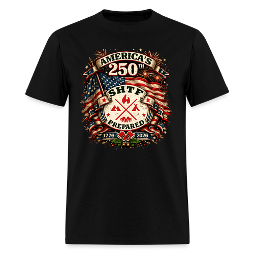 America's 250th - SHTF Prepared - black