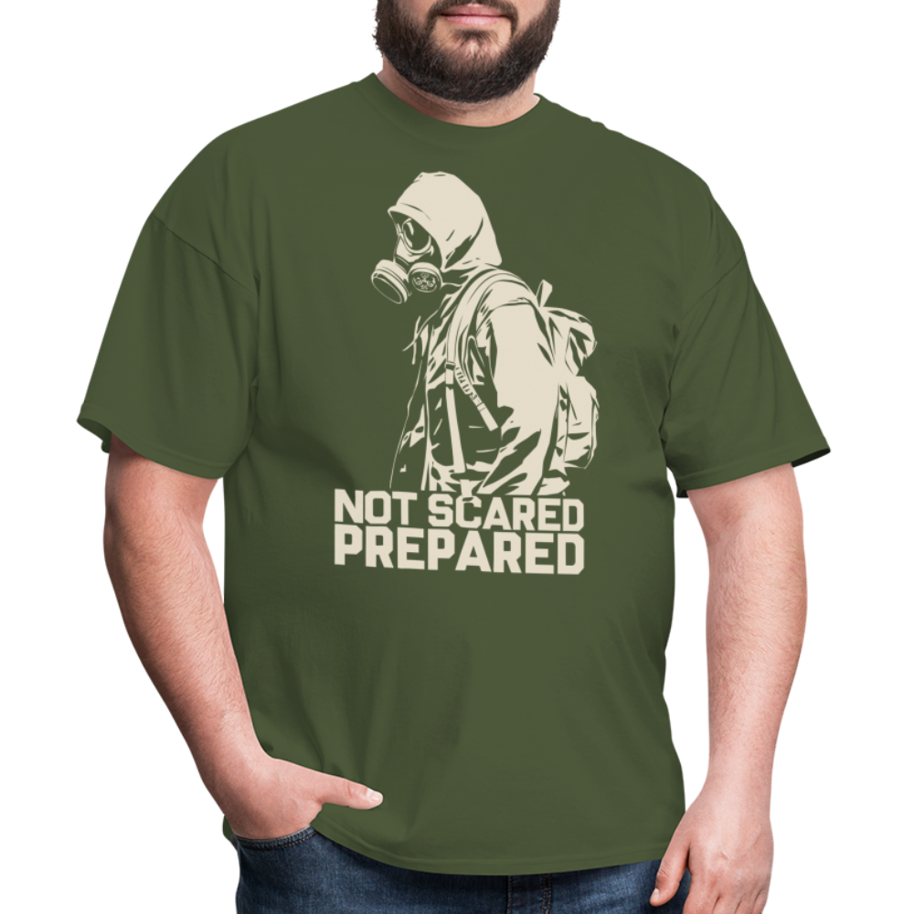 Not Scared Prepared - Tshirt - military green