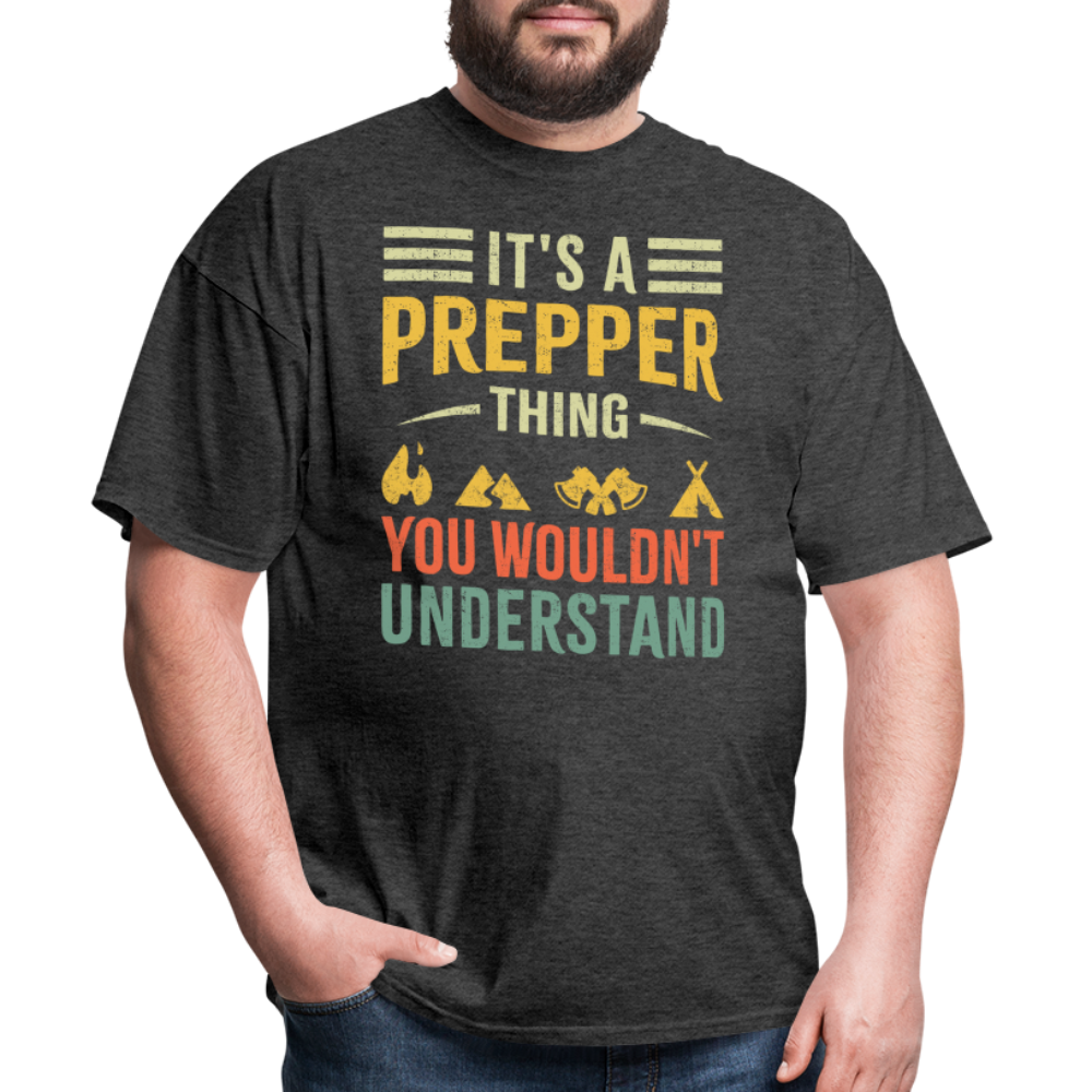 Its a Prepper Thing - Tshirt - heather black