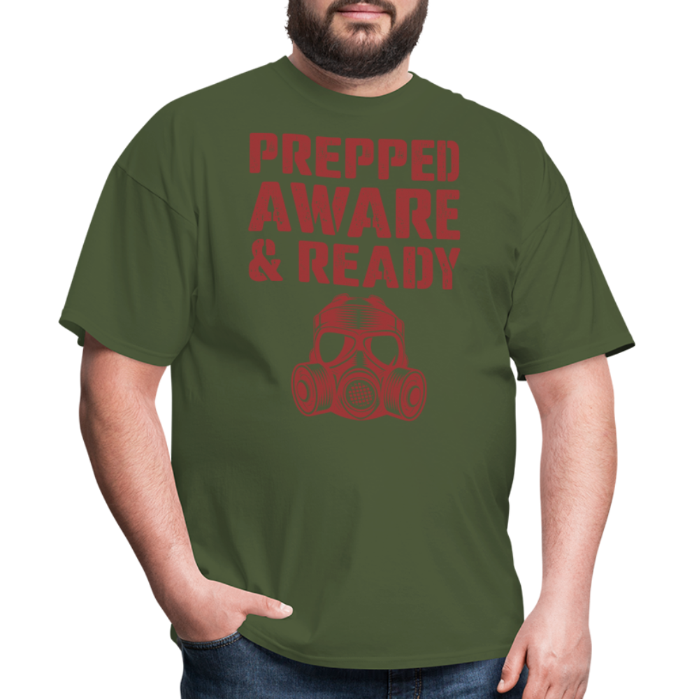 Prepped Aware & Ready - Tshirt - military green