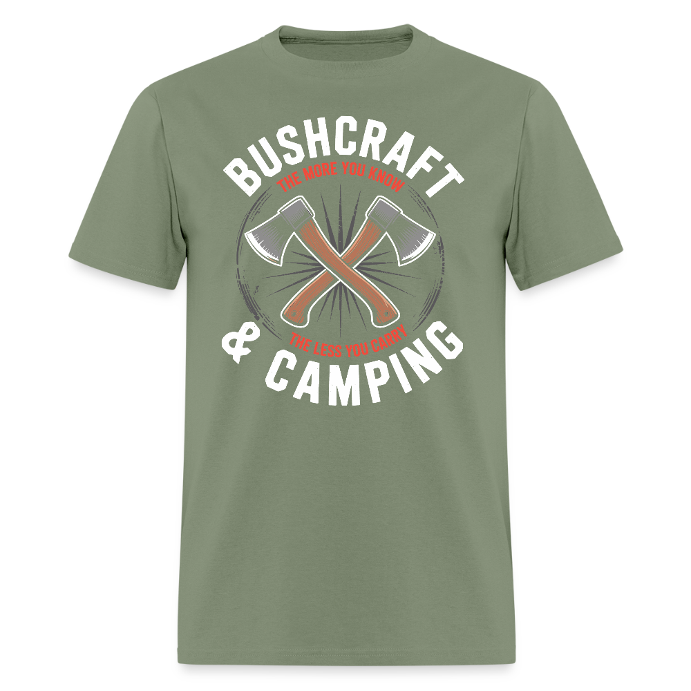Bushcraft And Camping - Tshirt - military green