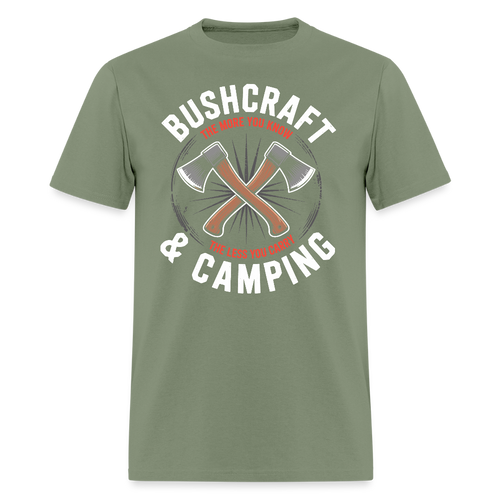 Bushcraft And Camping - Tshirt - military green