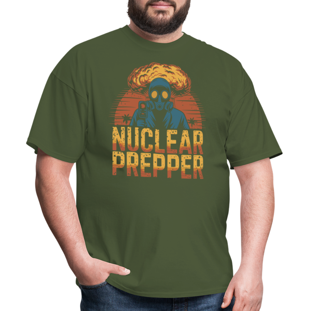 Nuclear Prepper - Tshirt - military green