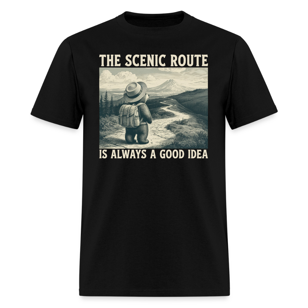 The Scenic Route - Tshirt - black