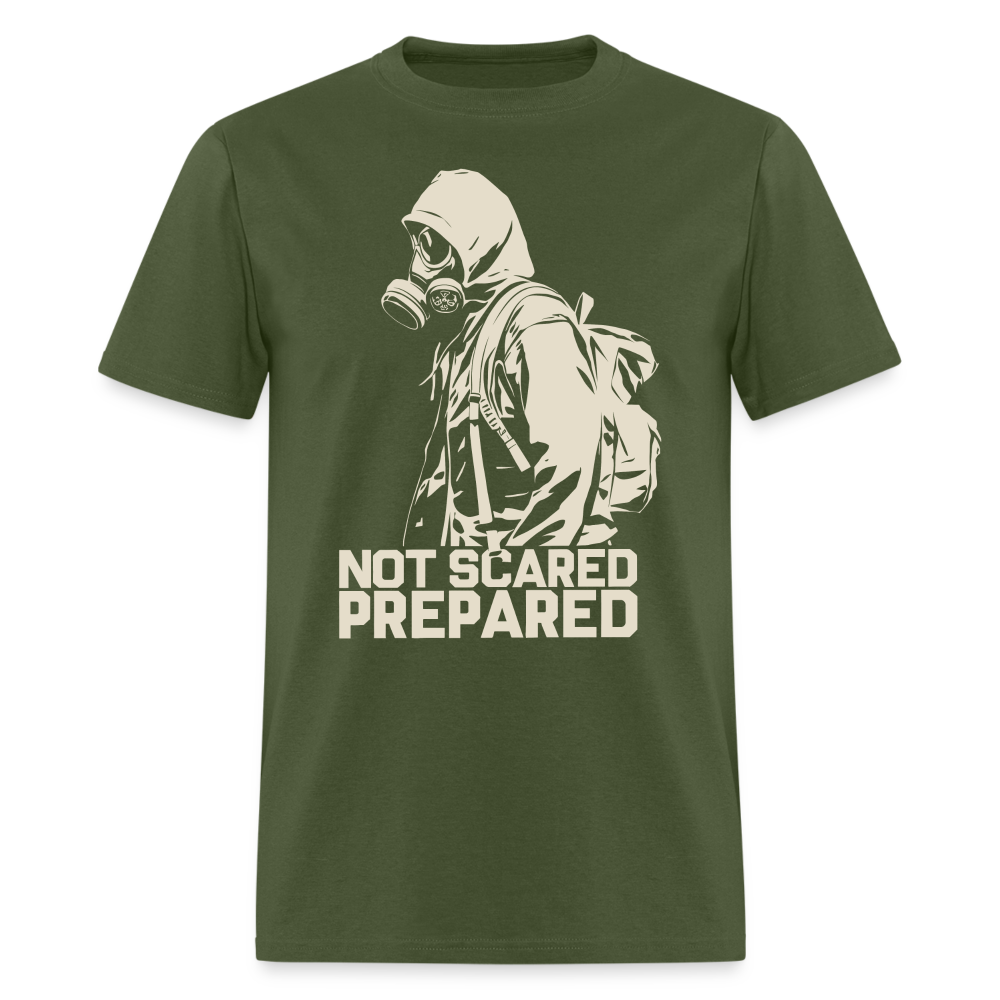 Not Scared Prepared - Tshirt - military green