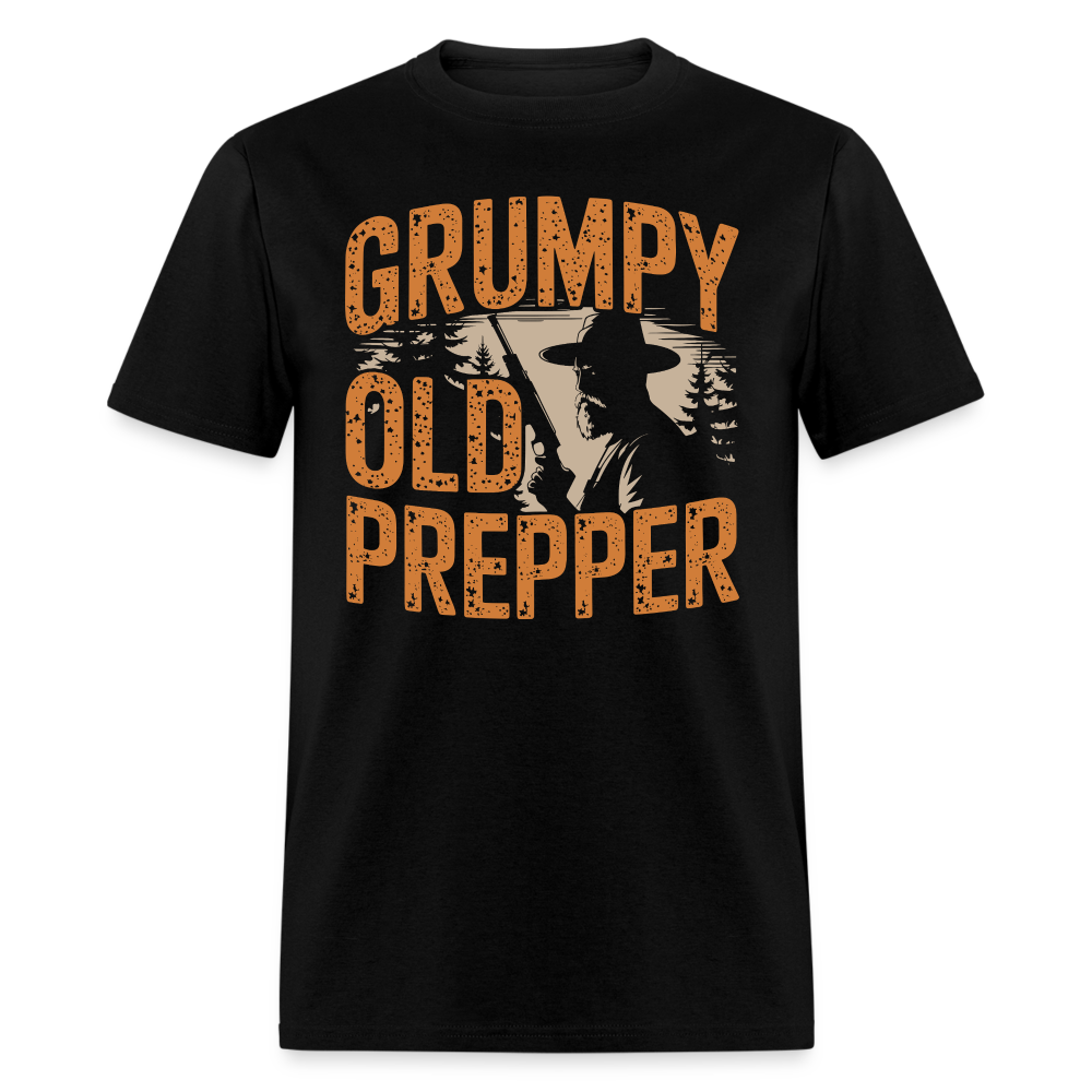Grumpy Old Prepper - Tshirt - black