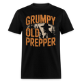 Grumpy Old Prepper - Tshirt - black