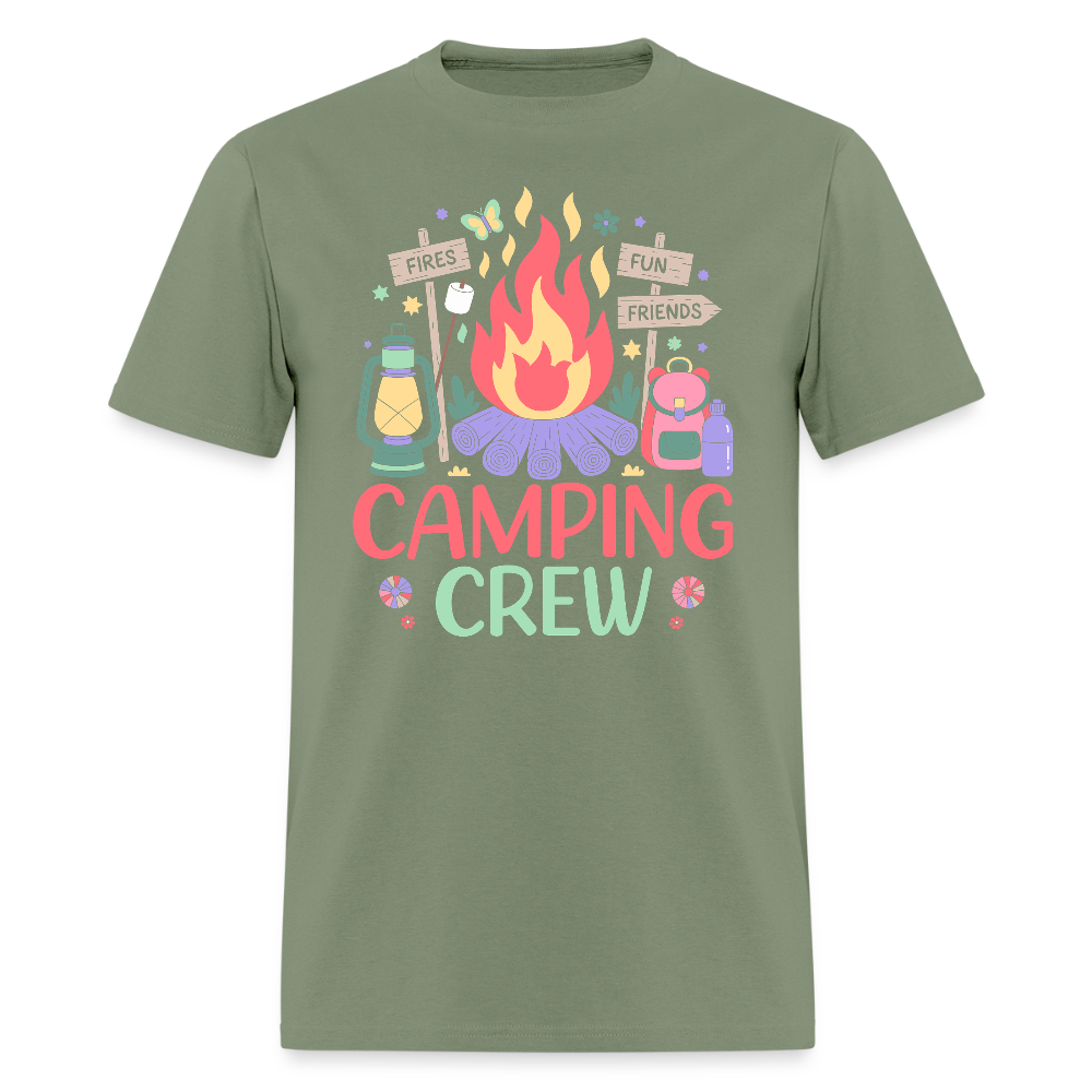 Camping Crew - Tshirt - military green