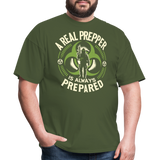 A Real Prepper - Tshirt - military green