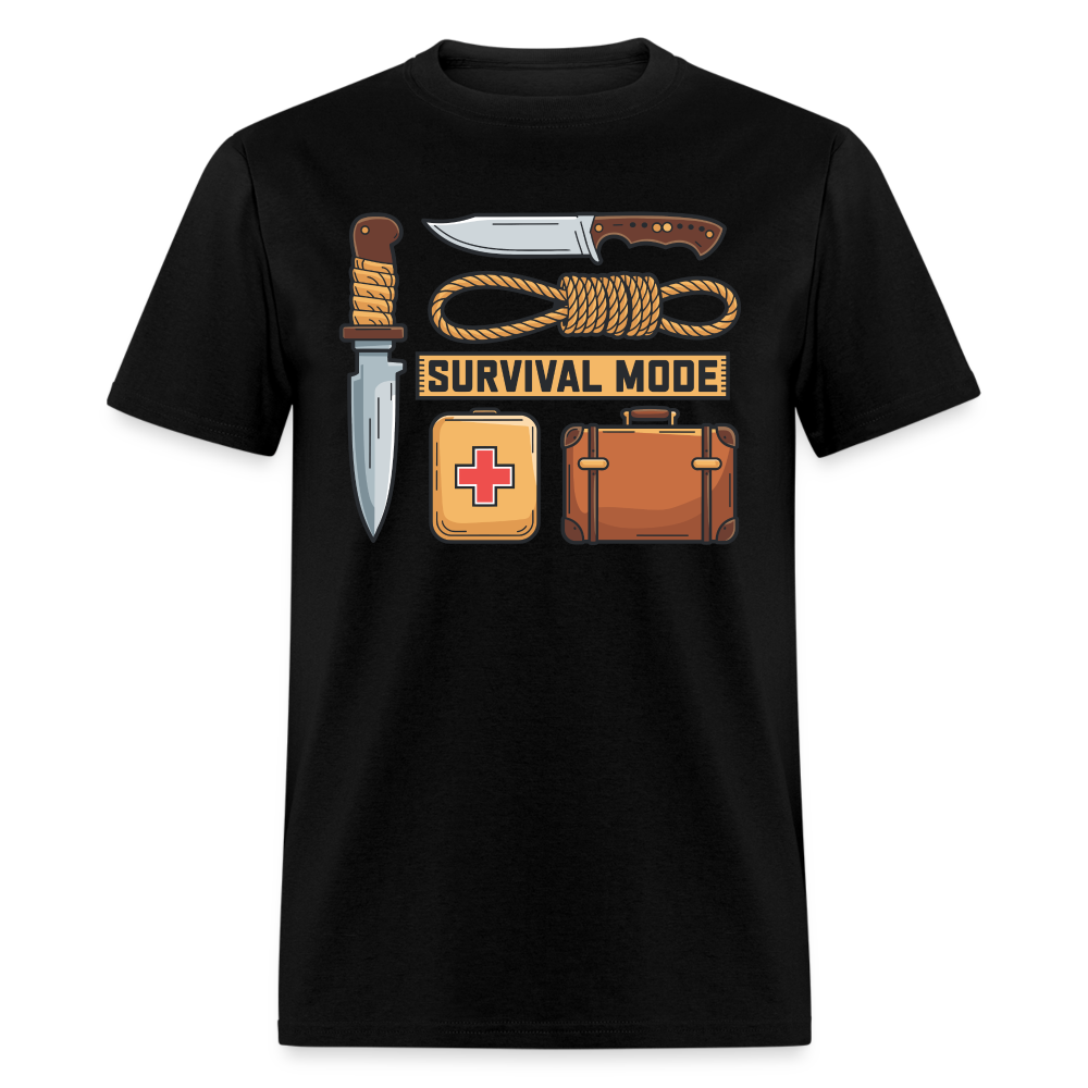 Survival Mode - Tshirt - black